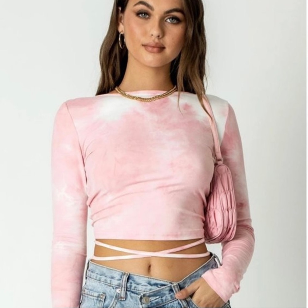Princess Polly Tye Dye Top, Size US4/AU8